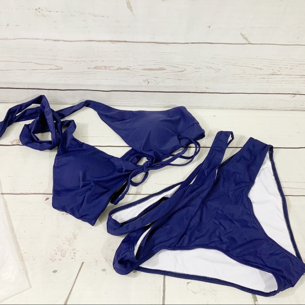 Navy Blue Bikini